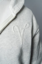 Load image into Gallery viewer, HEATHER GREY VASTA HOODIE ZIP UP