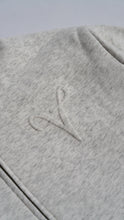 Load image into Gallery viewer, HEATHER GREY VASTA HOODIE ZIP UP
