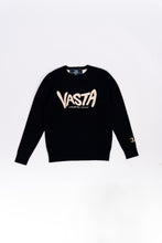 Load image into Gallery viewer, NAVY VASTA JACQUARD SWEATER
