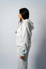 Load image into Gallery viewer, HEATHER GREY VASTA HOODIE ZIP UP
